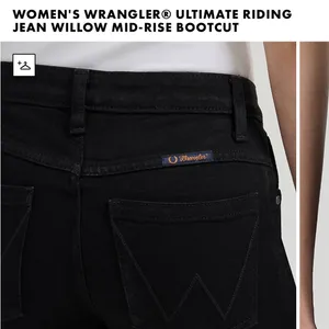 Wrangler Women's Black Bootcut Jeans thumbnail 9