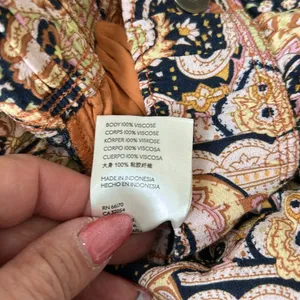 Anthropologie Odette Paisley Crepe Joggers thumbnail 10