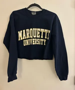 MV Sport Marquette University Cropped Crewneck thumbnail 1