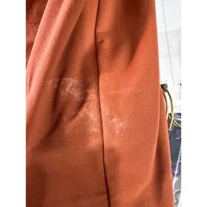 Skims Fits Everybody Long Sleeve Maxi Dress Rust Copper Orange‎ Medium Bodycon thumbnail 5