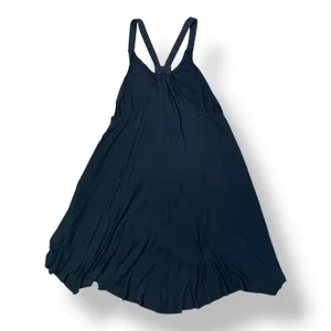 Urban Outfitters Ecoté Black Raw Hem Trapeze Halter Mini Dress‎ Size XS Boho thumbnail 4