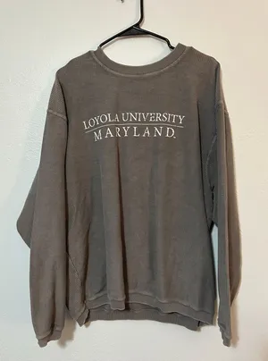 Chicka-d Loyola University of MD Crewneck || Size Large thumbnail 2