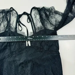 Thirty Thirty Long‎ Sleeve Delicate Lace Top Size Medium thumbnail 7