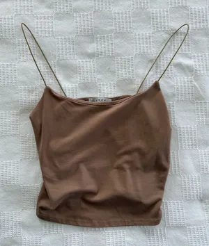 Gaze Tank Top Brown thumbnail 1