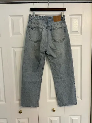 ZARA Straight Leg Jeans High-Rise thumbnail 5