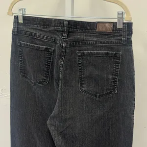 Lee‎ Women's Classic Fit Straight Leg Jeans Black Size 12 Medium High Rise thumbnail 5