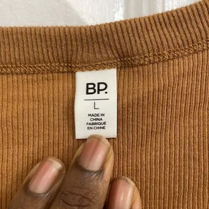 BP ribbed Crop Tank Top Size L thumbnail 3