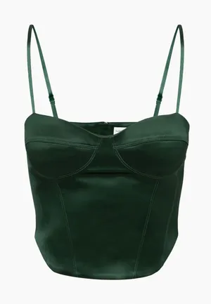 Aritzia Sunday Best Minx Satin Bustier XS thumbnail 1