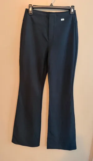 Halara Small Womens flare work pants Black High-Waisted Flare Leg Pants Size S N thumbnail 1