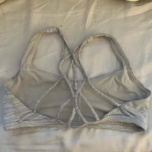 Lululemon Free To Be Zen Bra - Heathered Gray thumbnail 5
