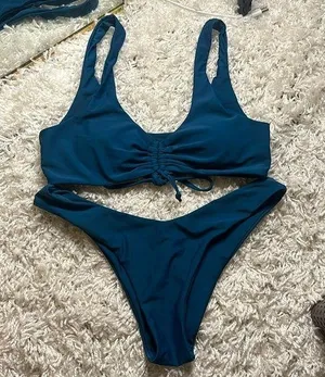 Zaful blue bikini thumbnail 1