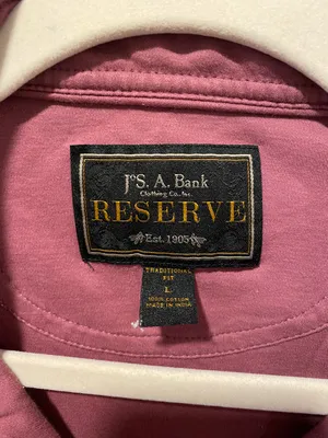 Jos. A. Bank Salmon Short Sleeve Polo thumbnail 3