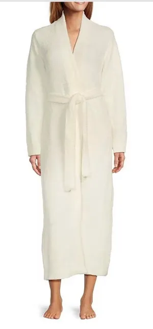 UGG Lenny II Cozy Sweater Knit Robe Cream 1153772 M Medium NWT thumbnail 1