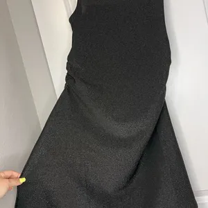 New h&m Black ruched midi dress #midi #blackdress thumbnail 2