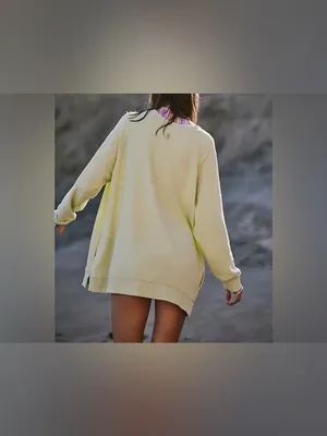NWT Free People FP Movement Playbook Tunic - lemongrass light green - XS thumbnail 6