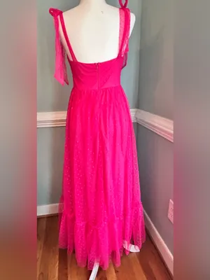 Hot Pink Tie thumbnail 3