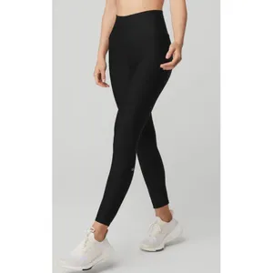 Alo 7/8 High-Waist Airlift Leggings Black Hi-Rise Waisted Skinny Tights Pants thumbnail 4