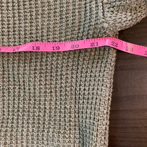 GAP Womens XS Olive Green Waffle Knit Hoodie Drawstring‎ Pullover Casual thumbnail 11