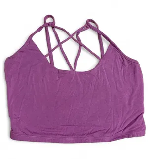 Dolls Kill Purple Strappy Crop Top thumbnail 1