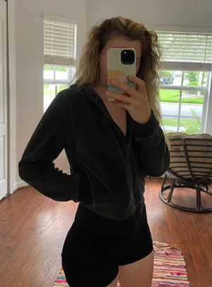 Adidas Velour Track Jacket thumbnail 1