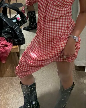 Zara Star Genuine Leather Cowboy Western Boots thumbnail 7