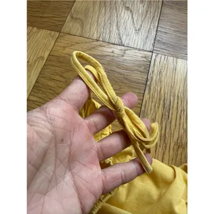 Sezane 100% Cotton Darcy Dress, Size S, Sunset Yellow, VGUC thumbnail 7