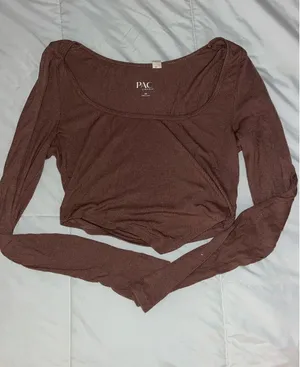 Long sleeves Brown Size XS thumbnail 1