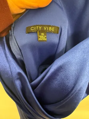 Wedding Guest Dress City Vibe Royal Blue Size 15 thumbnail 3