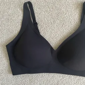 Wireless T-Shirt Bra Supportive Comfort Black Undergarment Women's Size XL thumbnail 5