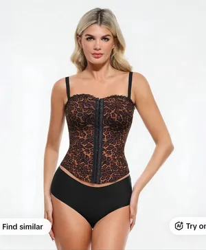 Cheetah corset Brown Size L thumbnail 1