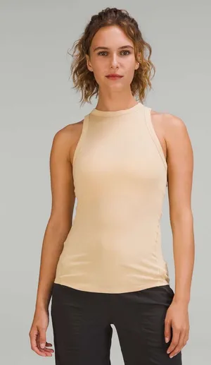 Lululemon Hold Tight Tank Top in Prosecco - Size: 2 thumbnail 1