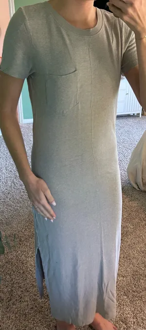Outerknown Long Grey Dress thumbnail 2