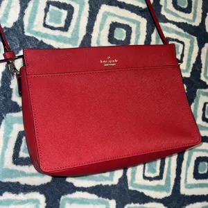 Kate Spade Street Clarise Crossbody Purse Red thumbnail 4
