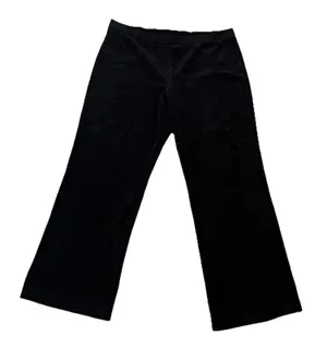 Ralph Lauren Women’s Velvet Sweat Pants XL‎ Wide Leg thumbnail 1