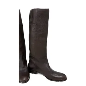 Vero Cuoio Riding Leather Dark Brown Boots Womens |US 8.5 thumbnail 7