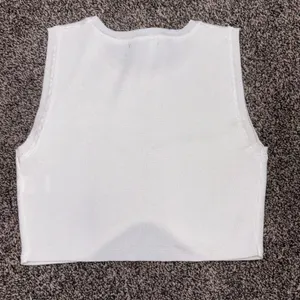 Papermoon Boutique White Crop Top Size Small thumbnail 6