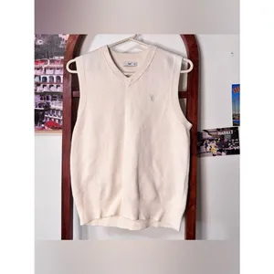 Aritzia TNA Moore Knit Ivory Vest thumbnail 3