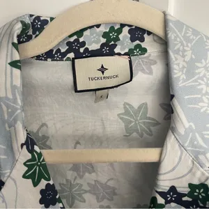 Tuckernuck Sleeveless Royal Shirtdress Province Breeze Floral‎ Print thumbnail 3