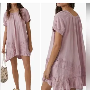 NWT FREE PEOPLE ENDLESS SUMMER SO SCENIC MINI DRESS Mauve Zephyr thumbnail 3