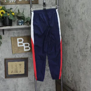 NWT Reebok Womens Colorblock Nylon Track Pants IT5650 Vector Navy Blue S thumbnail 4