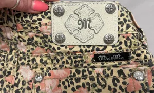 Miss Me brand, leopard and pink shorts thumbnail 3