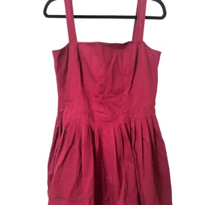 SAYLOR Lilibet‎ Pleated Mini Dress Maroon Medium thumbnail 4