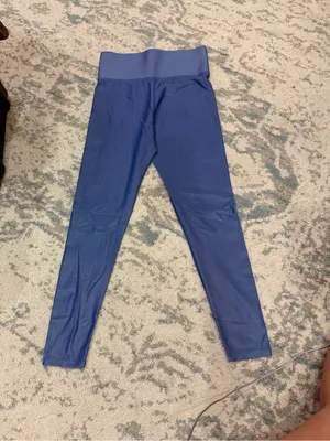 Carbon38 Takara Shine Leggings Blue Size L High Rise 27” thumbnail 4