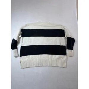 Sincerely Jules Womens SKI Graphic‎ Knit Sweater White Black Medium ST21841 thumbnail 7