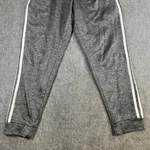 Adidas Womens Gray Space‎ Dye 3-Stripe Jogger Sweatpants Size Medium Activewear thumbnail 9