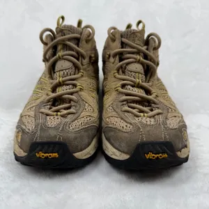 The North Face Hedgehog Mid GTX Gore-Tex Hiking Boots Women Tan Brown Vibram 8.5 thumbnail 2