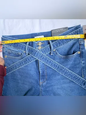 Sofia Jeans Sofia Vergara Margot Wide Leg Jeans Size 8 NWT Super High Rise thumbnail 11