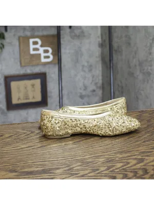 A New Day Sequin Ballet Flats Sammie Gold Yellow 5.5M thumbnail 6