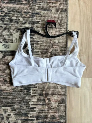 No Boundaries White Bralette thumbnail 7