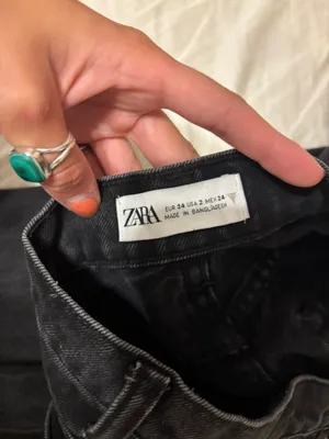 ZARA Black Jeans thumbnail 3